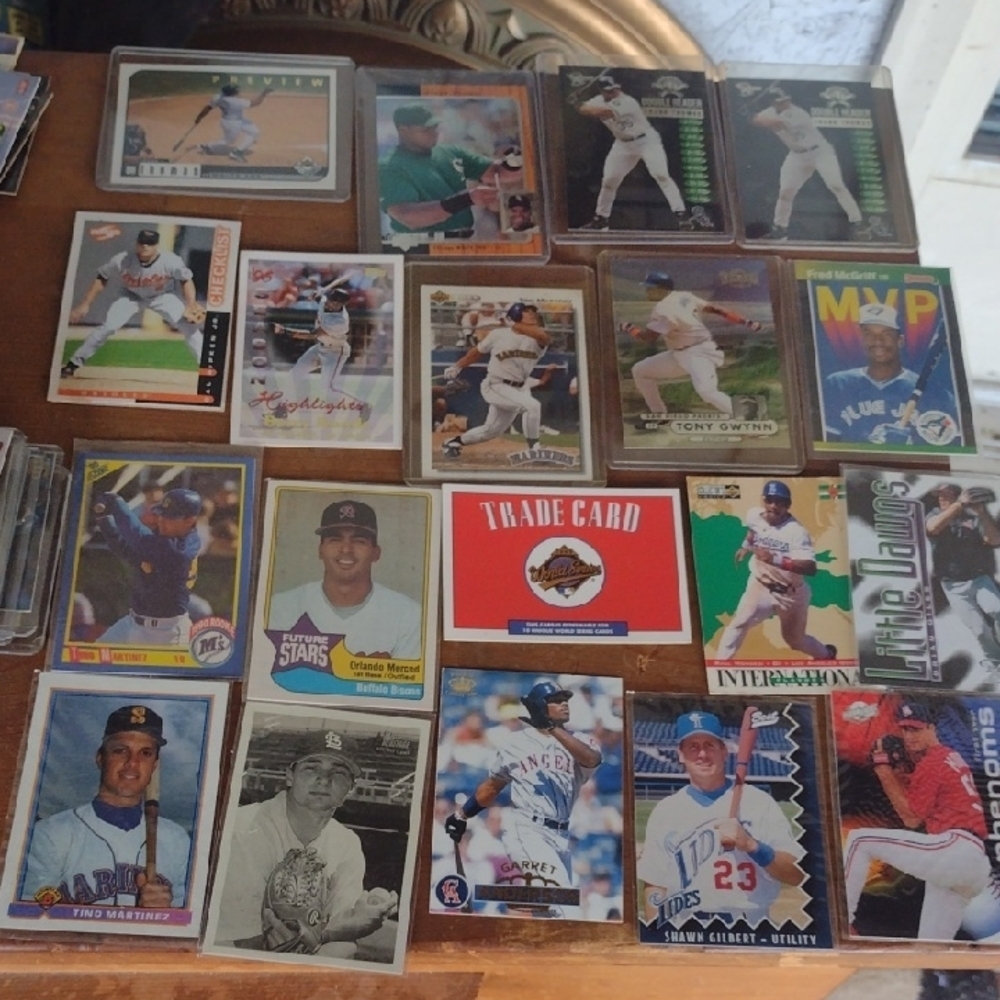 Assorted Baseball Trading Cards Collection